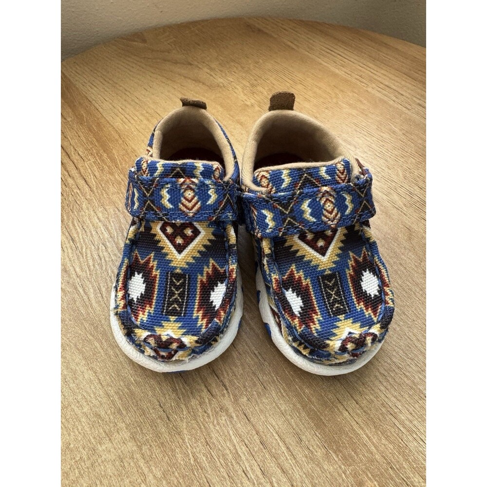 Twisted X Infant Southwestern Print Driving Mocs